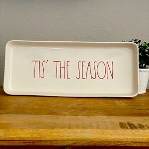 TIS THE SEASON platter tray